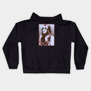 Classic Stevie Nicks Kids Hoodie